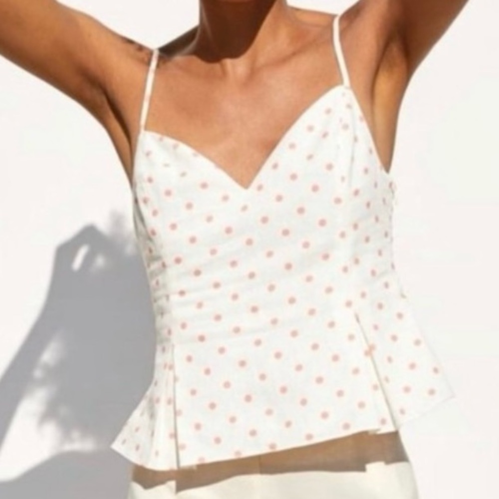 Zara Linen Tank Top